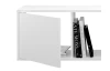 Flexibilný nástenný regál Flex 3, biely