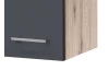 Horná kuchynská skrinka Tiago H50-89, dub san remo/sivá, šírka 50 cm