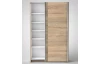 Šatníková skriňa Fast, dub sonoma