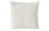 Dekorační polštář Chenille Cross 45x45 cm, krémový