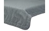 Prehoz na posteľ Navy, šedá tkanina