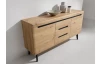 Široká komoda Nordi, dub artisan