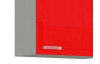 Horná kuchynská skrinka Rose 60G-72, 60 cm, červený lesk