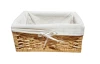 Prútený úložný košík vrba, 38x16x28  cm