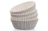 Cukrárske papierové košíčky (100 ks) Biele, 4,5 cm