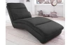 Relaxačné ležadlo Yankee, čierna látka