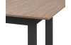 Rozkladací jedálenský stôl Austin 160x90 cm, bambus