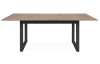 Rozkladací jedálenský stôl Austin 160x90 cm, bambus