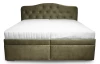 Posteľ Artena 180x200 cm, olivovo zelená látka