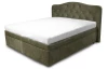 Posteľ Artena 180x200 cm, olivovo zelená látka