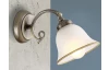 Nástenná lampa Odin, mosadz