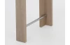 Barový stôl Frieda 120x58 cm, dub sonoma