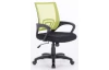 Kancelárske kreslo Fresh, čierna/zelená sieťovina