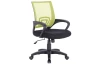 Kancelárske kreslo Fresh, čierna/zelená sieťovina