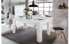 Jedálenský stôl Universal 160x90 cm, biely