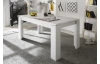 Jedálenský stôl Universal 160x90 cm, biely