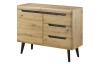 Komoda so zásuvkami Nordi, dub artisan