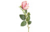 Umelá kvetina Ruža 68 cm, ružovofialová