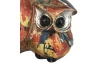 Dekoračná soška Farebné sovy