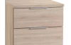Nočný stolík/skrinka so 4 zásuvkami Smilla, výška 79 cm, dub sonoma