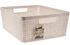 Úložný košík 35x13x29 cm, béžový