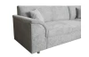 Rohová sedacia súprava Bernett, holubia sivá látka, pravý roh