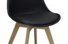 Jedálenská stolička Larsson, čierna
