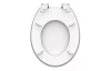 WC doska Black Stones, Soft-Close, MDF