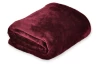 Flanelová deka Viktoria 140x200 cm, bordová