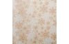 Vianočná dekoračná látka Snehové vločky 250x28 cm, piesková