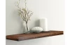 Polica na stenu Shelvy 60 cm, vintage optika dreva
