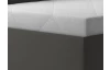 Rohová posteľ Andrew pravá 110x200 cm, tmavo šedá látka