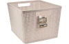 Úložný košík 35x22x29,5 cm, béžový