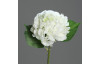 Umelá kvetina Hortenzia, biela