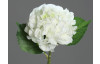 Umelá kvetina Hortenzia, biela