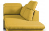 Rohová sedacia súprava Aldon 2F-OTM, žltá tkanina