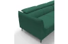 Rohová sedacia súprava Mango, zelená látka, pravý roh