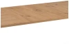 Rozkladací jedálenský stôl Granada 157x90 cm, dub artisan