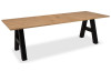 Rozkladací jedálenský stôl Granada 157x90 cm, dub artisan