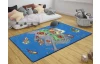Detský koberec Ostrov 95x200 cm, modrý