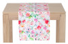 Behúň na stôl Akvarel kvety, 150x40 cm