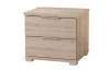 Nočný stolík s 2 zásuvkami Smilla, výška 43 cm, dub sonoma