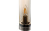 Stolná lampa Bottle 50090123, jantarové sklo