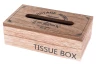 Box na vreckovky Vintage Home 25x8 cm, drevený