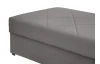 Posteľ Ormea 88x202 cm, šedá látka