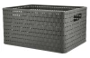 Úložný košík Country 18 l, antracitový