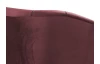 Trojmiestna pohovka Olivio, vínová zamatová látka