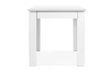 Jedálenský stôl so zásuvkou Sandvika 80x80 cm, biely