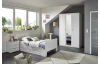 Posteľ Nadja 100x200 cm, biela