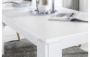 Jedálenský stôl Universal 160x90 cm, biely